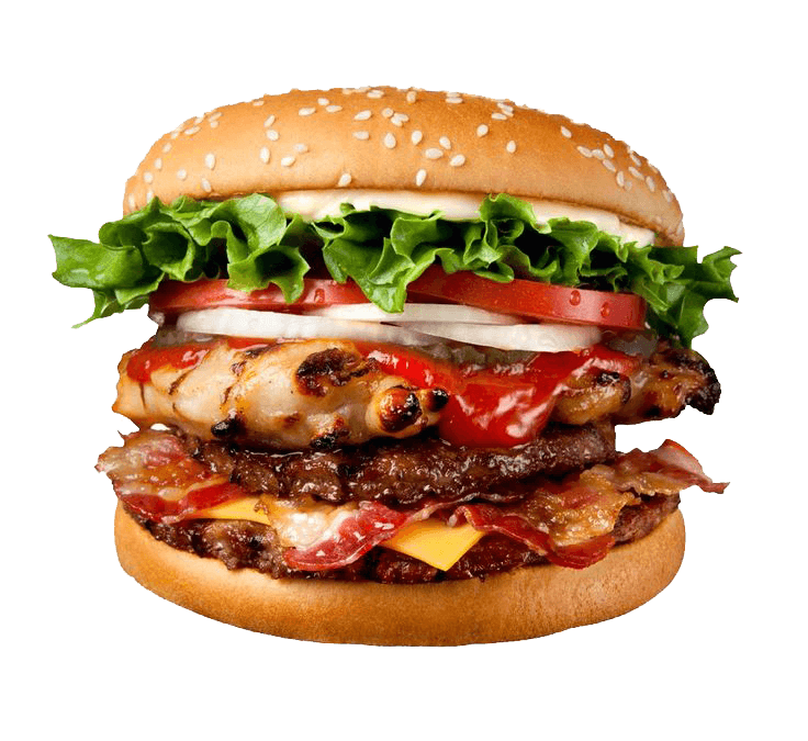 CRAV double cheeseburger